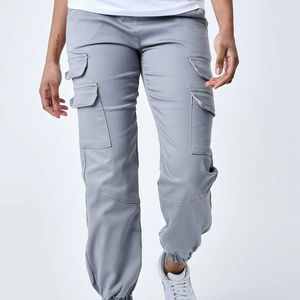 Pantalones Cargo Funcionales para Mujer, Cómodos, para Aventura, con Corte Holgado y Bolsillos Utilitarios, para Trabajo o Viaje, Servicio OEM - Product Image 2