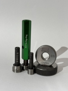 เกจวัดรูแบบวงแหวนและเกจวัดรูแบบปลั๊ก WCP/WCR-เหล็กชุบน้ำมันความแม่นยำสูง ไม่หดตัว สำหรับการตรวจสอบเกลียวในงานอุตสาหกรรม - Product Image 5