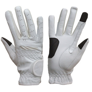 Gants d'équitation en cuir respirants pour l'hiver, antidérapants, à doigts entiers, avec logo personnalisé, unisexe - Product Image 2