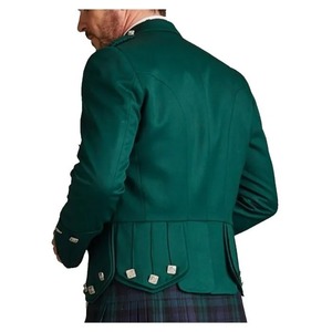 2026 Scottish <b>Jacket</b> Coat Elegant Custom <b>Velvet</b> Doublet for <b>Men</b> Comfortable Doublet Ornate Period Reenactments Historical Coats - Product Image 2