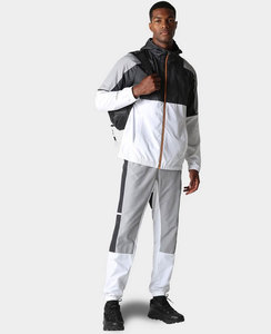 Veste coupe-vent à manches longues en vrac de qualité supérieure avec fermeture éclair pour course à pied Logo personnalisé Veste d'extérieur pour hommes - Product Image 3