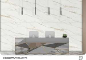 Carreaux de porcelaine brillants élégants pour l'exportation, taille 600x1200, grands carreaux pour les intérieurs de maisons et de bureaux - Product Image 4