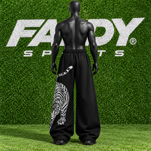 Wholesale Custom Graphic Printed Heavyweight Cotton <b>Fleece</b> <b>Joggers</b> Streetwear Casual Oversized Sweatpants For Men - Product Image 2