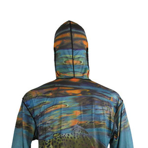 Vêtements de pêche respirants de haute qualité à manches longues pour hommes, sweats à capuche d'été à séchage rapide pour la pêche en plein air - Product Image 4