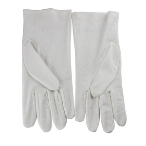 Gants de sécurité maçonniques personnalisés en coton blanc à 100 %, conçus pour un confort et une protection optimaux - Product Image 1
