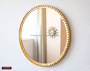 MoMirror de techo | Espejo rectangular curvado montado en el techo personalizado con marco de metal, espejo de tocador suspendido, espejo de hotel - Product Image 5