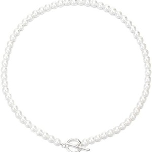 Collar de Perlas de Imitación de Alta Gama para Mujer, con Colgante de Letra Inglesa (26 Letras), Cadena para Clavícula, Diseño Popular de 's Niche - Product Image 5