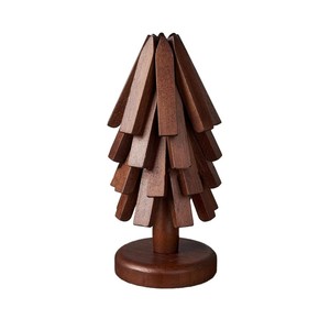 Elegante Trivet de Madera de Caoba - Utensilios de Cocina Tradicionales Chinos Hechos a Mano y Ecológicos con Tapa y Cuchara (Venta al por Mayor) - Product Image 4