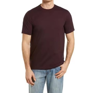T-shirts Unisexe en Polyester/Coton Couleur Unie Coupe Classique Séchage Rapide Respirant Écologique Vente en Gros Usine pour Hommes, Femmes et Enfants - Product Image 5