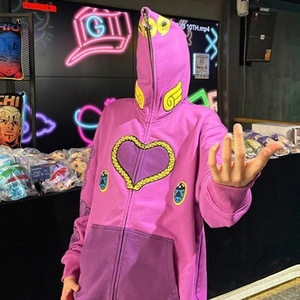 Sudadera con capucha 100% algodón verde de alta calidad con cremallera completa, logotipo personalizado, peso pesado, con cremallera frontal completa, sudadera con capucha lisa con efecto lavado ácido y decolorado por el sol. - Product Image 4