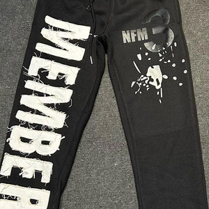 <b>Men</b> Customized Nonwoven Woolen Midweight Breathable Eco-Friendly Street Style Casual <b>Trousers</b> Made in Pakistan - Product Image 4