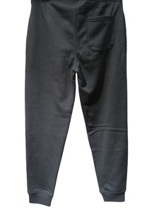 Pantalon de survêtement en coton taille haute pour hommes Joggers Pantalon de survêtement décontracté Fermeture à la taille élastique Motif empilé Saison d'hiver Service OEM - Product Image 3