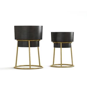 Support de pot de fleurs de style vintage, design élégant, utilisation intérieure et extérieure, support de plante pour jardin - Product Image 3