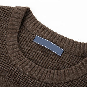 Pull en maille pour homme à manches longues de qualité supérieure, nouvelle mode, personnalisable, pour l'hiver, avec couleurs, tailles et logo, en coton mélangé. - Product Image 5