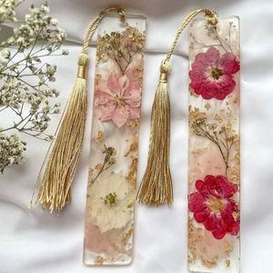 Creative Real Leaf Specimen Real Dry Flower Wooden Chopping <b>Board</b> Beautiful Pressed Dried Flower Durable Kitchenware - Product Image 1