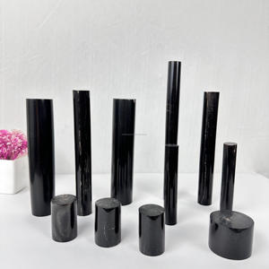 Rouleau de corne de buffle d'eau véritable fait à la main naturel noir blanc pour faire des timbres manche de couteau artisanat exclusif vente d'Inde - Product Image 1