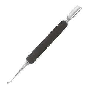 KAAMIR INSTRUMENTS KI--126 Repousse-cuticules de précision en acier inoxydable, carré, réutilisable, double usage, pour le nettoyage des ongles et la manucure - Product Image 3