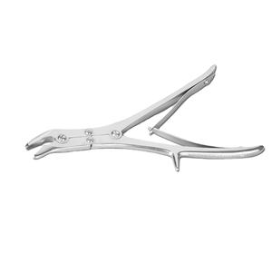 F.J. INTERNATIONAL Lot de 3 outils orthopédiques pour la chirurgie osseuse, rongeur droit à double action en acier inoxydable - Product Image 1