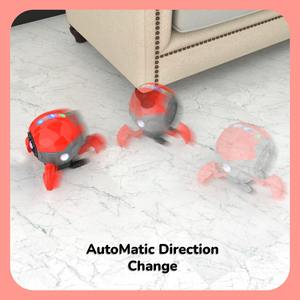 Jouet pieuvre rouge à friction et musical de qualité supérieure pour enfants, idéal pour les jeux préscolaires, disponible en gros - Product Image 5