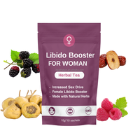 Sachet de thé de vitalité à base de plantes traditionnelles chinoises en gros Booster de libido pour la fertilité féminine Thé sexuel pour femmes
