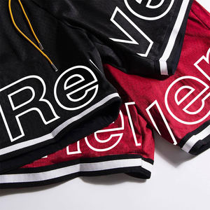 Shorts de basket-ball en mesh respirant à séchage rapide pour hommes avec logo imprimé personnalisé - Product Image 5