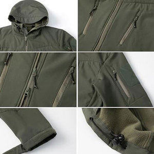 Veste softshell homme prix usine, séchage rapide, confortable, pour l'extérieur, hiver, en vente en ligne - Product Image 4