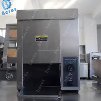 Grille-pain commercial pour pains à hamburger avec thermostat réglable, usage professionnel, 220V/110V, garantie 1 an
