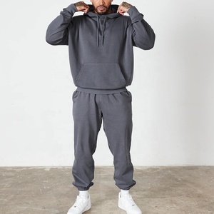 Sudadera y Pantalones Deportivos Unisex de Alta Calidad, Personalizables, Ajustados, Transpirables, de Felpa 100% Algodón, para Gimnasio - Product Image 2