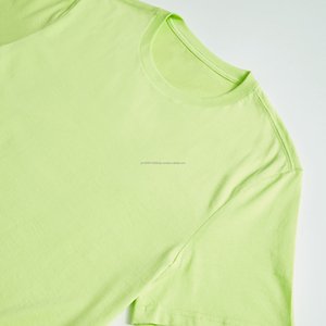 T-shirt surdimensionné personnalisé pour hommes 100% coton Impression bouffante Logo T-shirt à manches courtes vierge unisexe de grande taille pour hommes - Product Image 1