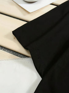 เสื้อยืดคอกลมคุณภาพสูง ผ้าฝ้าย 100% สำหรับผู้ชาย ขายส่ง ไซส์ใหญ่ พิมพ์โลโก้ คอเต่า ทรงหลวม ซันเฟด ไซส์พลัส สั่งทำได้ - Product Image 6