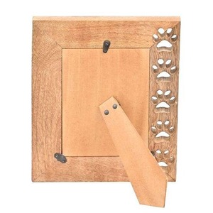 Cadre photo artisanal en bois massif, finition premium, élégant, décoration intérieure. - Product Image 3