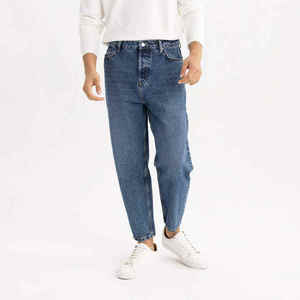 Pantalones Vaqueros Holgados de Moda Urbana para Hombre, Pantalones de Mezclilla 100% Algodón, Talla Grande - Product Image 3