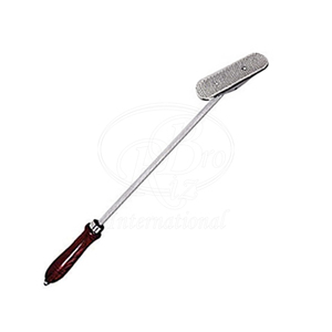 Fresa Dental Equina Universal de 20 Pulgadas de Acero Inoxidable con Mango de Madera y Cuchilla de Raspado con Bisagra para Uso Veterinario - Product Image 4