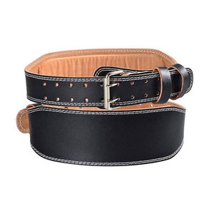 High Quality Weightlifting Leather Belt Bodybuilding Strength Training Fitness Cross fit Weight Lifting Leather Gym Belts - Product Image 1