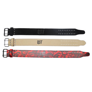 Cinturón de Levantamiento de Pesas de Cuero de 5 mm, Cinturón de Peso Muerto con Hebilla de Doble Punta para Entrenamiento y Levantamiento de Pesas - Product Image 6