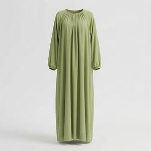 Dernier style Abaya, Hijab musulman, Foulard en polyester avec impression par sublimation et logo en caoutchouc, Vêtements modestes - Product Image 1