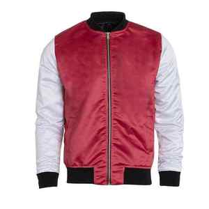 Chaquetas de Béisbol de Satén Bordadas Personalizadas para Hombre, Chaqueta Varsity de Satén de Moda para Invierno, Chaquetas de Béisbol Letterman para Equipos Universitarios - Product Image 2