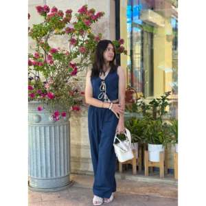 Ensemble coordonné pour femme The Quince Life Blueberry Breeze, taille S - Product Image 2