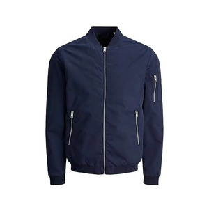 Blouson aviateur d'hiver pour homme de haute qualité en gros – Le meilleur blouson en toile résistant à prix abordable avec traitement OEM - Product Image 1