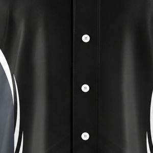 Maillot de baseball noir, gris et blanc pour homme, chemise d'équipe entièrement boutonnée, respirante, légère, uniforme sportif, entraînement - Product Image 4