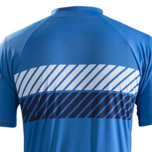 Camiseta de Ciclismo Personalizada al por Mayor, Impresa por Transferencia de Calor, Transpirable, 100% Poliéster, Manga Corta, para Hombre - Product Image 6