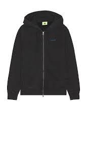 Veste polaire sportive en coton 330g personnalisée, unisexe, à capuche zippée, pour l'automne, avec capuche unie, en tissu tricoté décontracté - Product Image 3