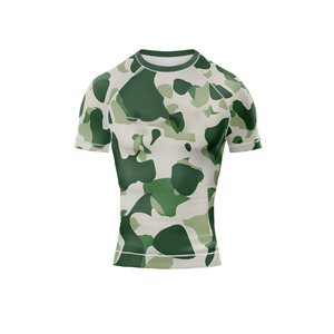 Customized Rash Guard UV Protection Durable Quick Dry Breathable Lightweight Spandex/Polyester Slim-Fit Unisex for Outdoor - Product Image 3