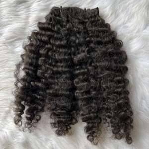 100% Vietnamese Burmese Raw <b>Hair</b> Unprocessed <b>Curly</b> Bundle <b>Hair</b> Vendors, Vietnamese Cuticle Aligned Raw Human <b>Hair</b> - Product Image 4