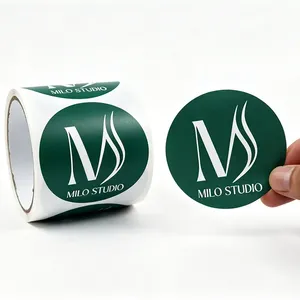 Etiquetas Personalizadas para Anillas de Cigarros con Estampado Dorado para Empaquetado en la Industria del Tabaco - Product Image 2