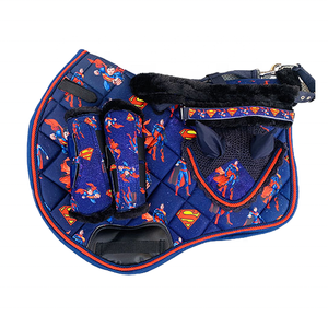 Juego de almohadillas de sillín con estampado de dibujos animados de cordón amarillo con relleno de poliéster por sublimación y forro de bambú Matchy Schabracke 2025 - Product Image 6