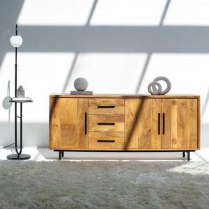 Aparador de Madera Vandana Falcon Sereno con Elegante Almacenamiento para Interiores de Hogares Modernos - Product Image 4