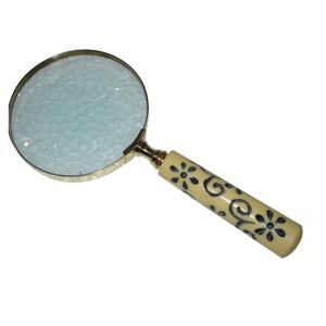 2024 Vintage loupe de poche haute qualité métal bois dispositif de lecture avec nouveau Design Bronze couleur artisanat inde en gros - Product Image 1