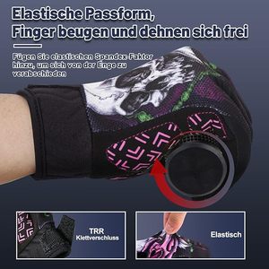 Gants de cyclisme personnalisés à doigts entiers, compatibles écran tactile, pour VTT, antidérapants, respirants, pour hommes et femmes - Product Image 5
