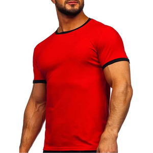 Camisetas de Cuello Redondo para Hombre, Estilo Urbano, 100% Algodón, Tallas Grandes, Antiarrugas, Camisetas con Estampado Premium, OEM - Product Image 6